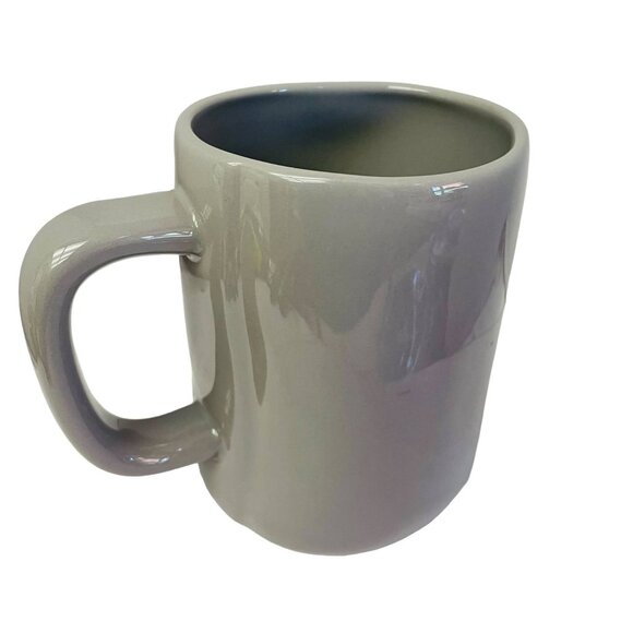 Rae Dunn Artisan Collection By Magenta I Purr You Grey Ceramic Mug 5" Tall 12 - Picture 4 of 8